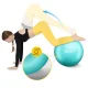 Gimnastikos kamuolys 4FIZJO Reh Ball 65 cm, mėtinis