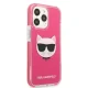 Apple iPhone 13 Pro Max 6.7\'\' Karl Lagerfeld Choupette Head Case Cover, Fuchsia