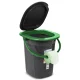 GreenBlue GB320BG Portable Toilet, Black/Green