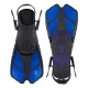 TSUNAMI Swimming and Snorkeling Fins Size 36-41 Navy Blue