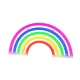 Forever Light FLNE14X LED Neon Rainbow, Multicolor
