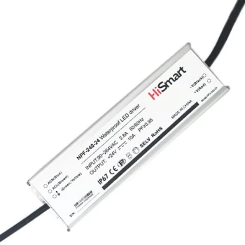 Power Supply 24V 10A 240W PFC IP67