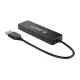 USB-A Hub Orico FL01 4x USB-A 2.0, 30 cm Cable, Black