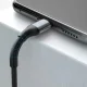 3mk Hyper Cable N-SERIES USB-A to USB-C Cable 2m 18W, Black