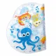 Non-Slip Kids Bath Mat with Suction Cups 69x39cm