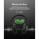 Belkin Soundform Isolate Wireless Over-Ear Headphones, Black