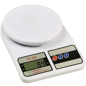 Ruhhy 00024174 Kitchen Scales 10kg, White