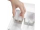 Pull-Out Cutlery Storage Tray for Drawers Organizer with 5 Compartments