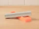 Double-Sided Rectangular Knife and Scissors Sharpening Stone with Base