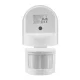 Maclean MCE25 W Wall Motion and Twilight Sensor, 180°, 1200W, White
