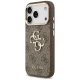 Guess 4G Big 4G Classic Logo Case for iPhone 17 Pro Max, Brown