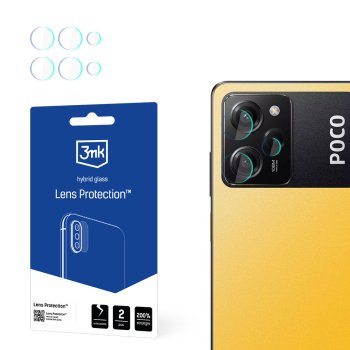 3mk Lens Protection™ hybrid camera glass  Poco X5 Pro 5G