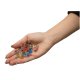 Hydrogel balls Orbeez (7-8mm) for multicolor rifle gun 550 pcs., multi-colored