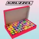 Kruzzel Kids Stamp Set, 60 pcs, Animals and Emojis
