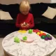 Kruzzel 00022576 Cutting Fruits and Vegetables Play Set in Basket, 23 Pieces