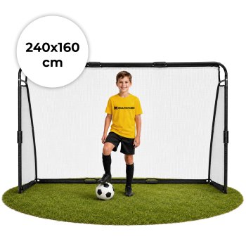Movepro Football Goal with Net, 240x160x80 cm