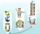 Multistore Magnetic Blocks with LED Marble Run, 166 Pieces