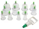 Vacuum Suction Body Anti Cellulite Massage Cups, 12 pcs