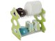2-Tier Christmas Dish Drying Rack with Tray