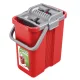 Greenblue MaxiClean GB850 Flat Mop with Bucket and 2 Microfiber Pads, 8L