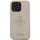 Apple iPhone 13 Pro Max 6.7\'\' Glitter Script Big 4G Case Cover, Gold
