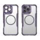 Leading Series MagSafe Silicone Case for iPhone 16 Pro Max, Purple