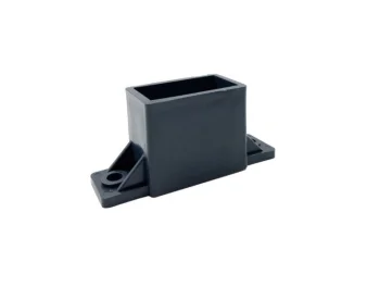 Horizontalaus profilio PVC laikiklis 20x40 mm, pilkas
