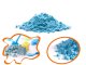 Kinetic Sand 2kg + Molds + Inflatable Sandbox, Blue