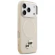 Karl Lagerfeld iPhone 17 Pro Case MagSafe Karl & Choupette Heads, Grey