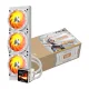 CPU Liquid Cooler Darkflash Explore DE360, White
