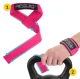 4FIZJO traukos dirželiai štangai Deadlift Straps, rožiniai