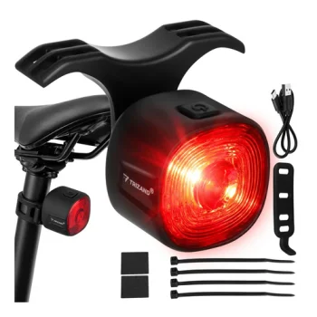 Trizand Rear Bicycle Light, Red