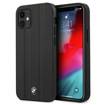 BMW iPhone 12 mini Case Signature Tire Marks, Black