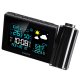 Kienzle 14993 Weather Station with Projection, Black