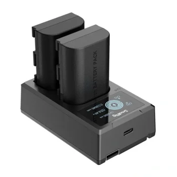 SmallRig 3821 LP-E6NH kit with 2 batteries and dual charger