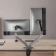NanoRS RS166 Gaming Dual Monitor Mount, RGB LED, 17-32\", 2x9kg
