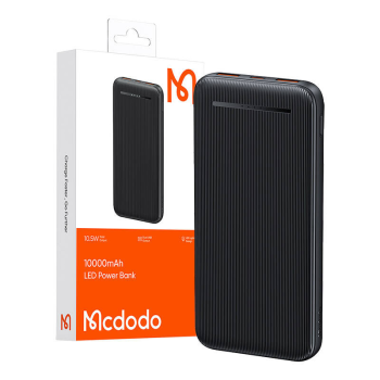 Mcdodo MC-4631 Power Bank 10000mAh 10.5W, Black
