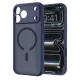 Spigen Ultra Hybrid MagSafe Case for iPhone 18 Pro / 17 Pro, Dark Blue