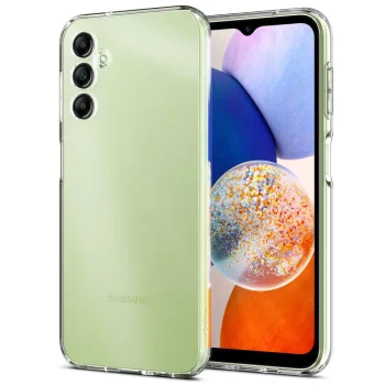 Samsung Galaxy A14 5G (SM-A146) / 4G (SM-A145F/DSN) Spigen Liquid Crystal TPU Case Cover, Transparent