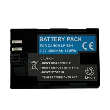 Extra Digital Battery for Canon LP-E6N, 2400mAh