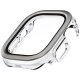 Uniq Voute aizsargstikls un vāciņš Apple Watch Ultra 49 mm, Sudraba