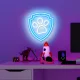 Psi Patrol Paw Hanging LED Neon on Plexiglass
