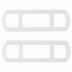 Child Safety Window and Door Handle Lock, 2 Pack, White