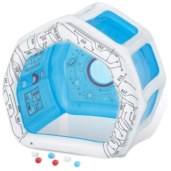 Bestway Space Station Inflatable Play Center, 125x105x117 cm