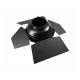 Aputure Barn Door Light Modifier with 30° Honeycomb Grid and Bowens Mount