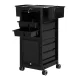 Gabbiano 68C Hairdressing Trolley, Black