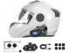 Motorcycle Bluetooth Intercom Q58MAX with Radio and Flashlight