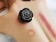 Electric Cupping Massager with Heat & 12 Suction Levels for Pain Relief, Black