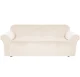 Velour Couch Cover, Beige