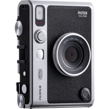 Fujifilm Instax Mini Evo Type C Instant Camera, Black